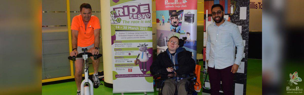 3D Woolly at the Opening of Ride Fest 17