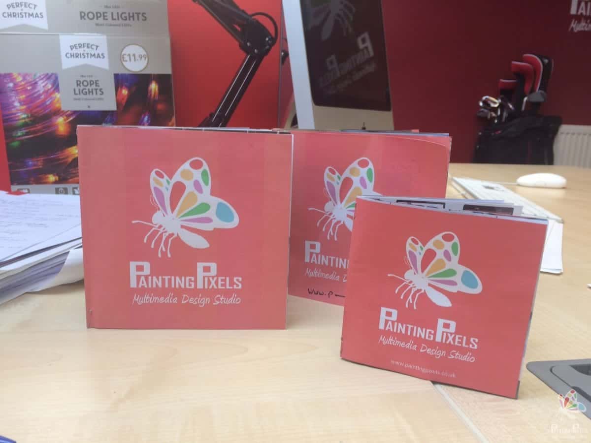 Painting Pixels Brochure Progress