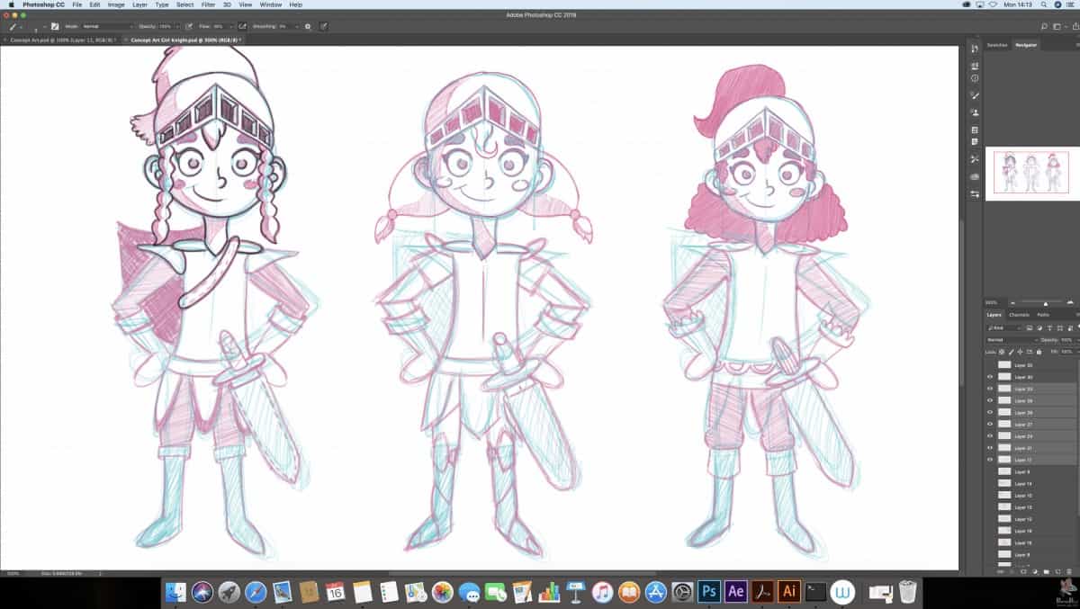 Concept Art Sneak Peak – Graphic Design Illustration