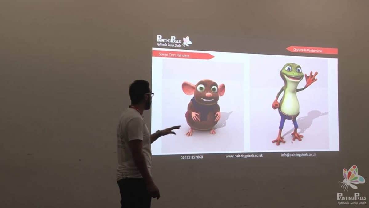 Painting Pixels Presentation at Create Expo 2016