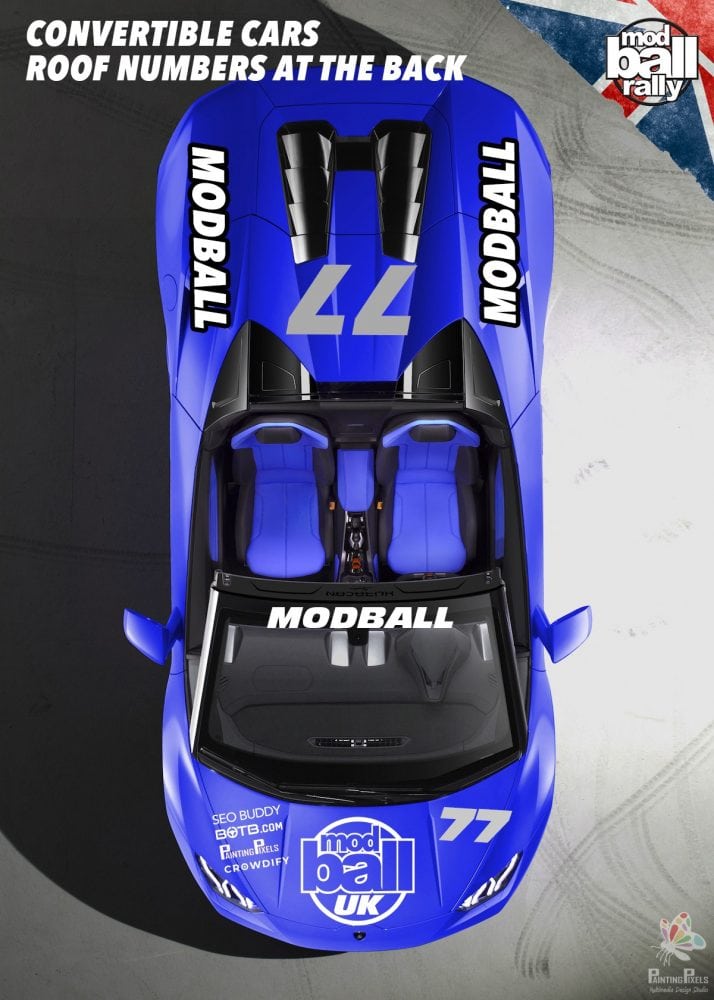 Painting Pixels Modball Rally Sponsor UK Motorsport Animation Digital Marketing Graphics - 1