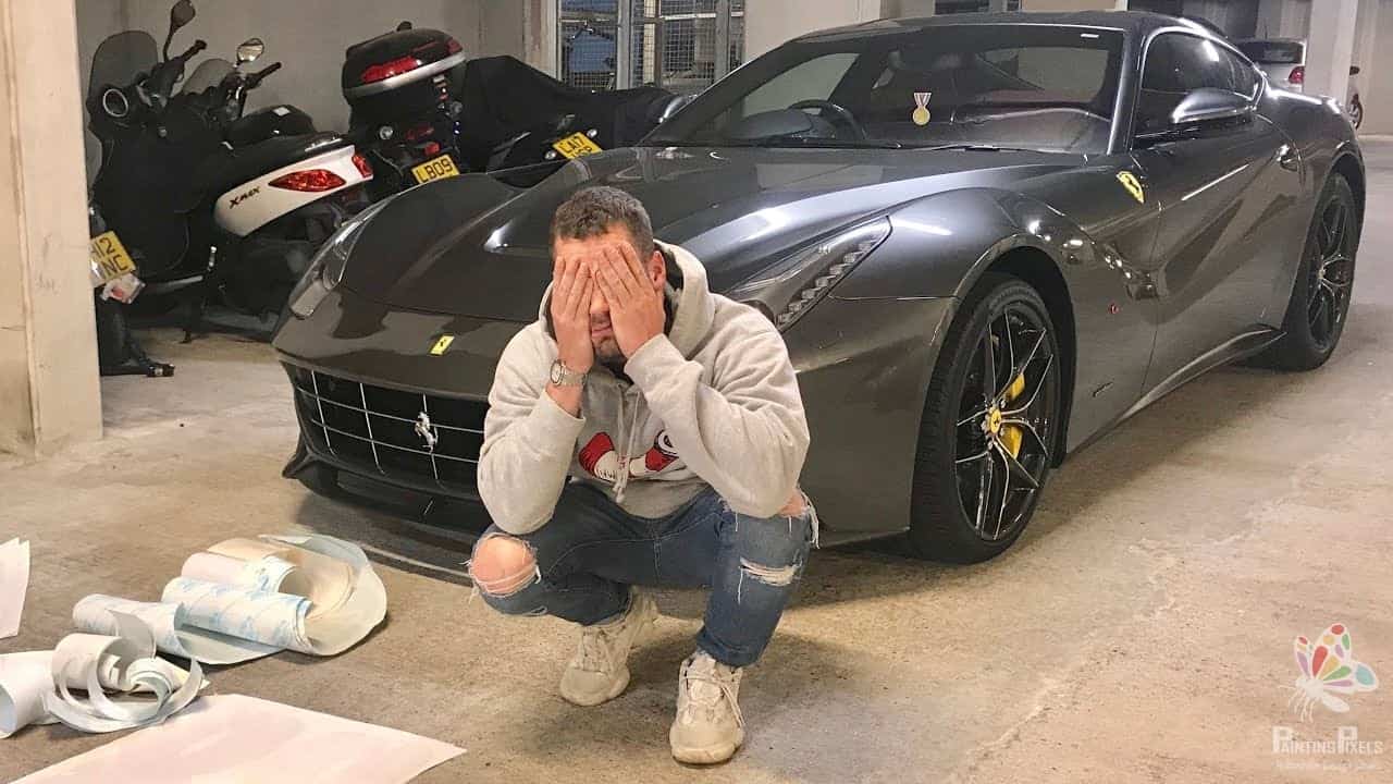 Painting Pixels and the Ferrari F12