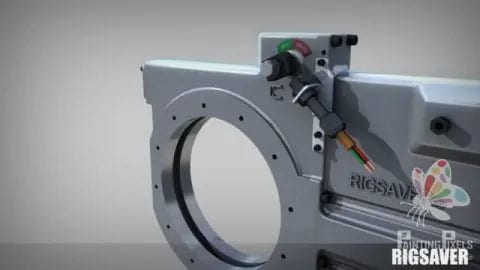 3D Industrial Product Modelling and Animation of Rigsaver