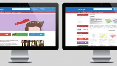 E-Commerce Website Design and SEO – Shantys