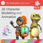Dive into the World of 3D Character Magic with our 3D Character Modelling and Animation Service!